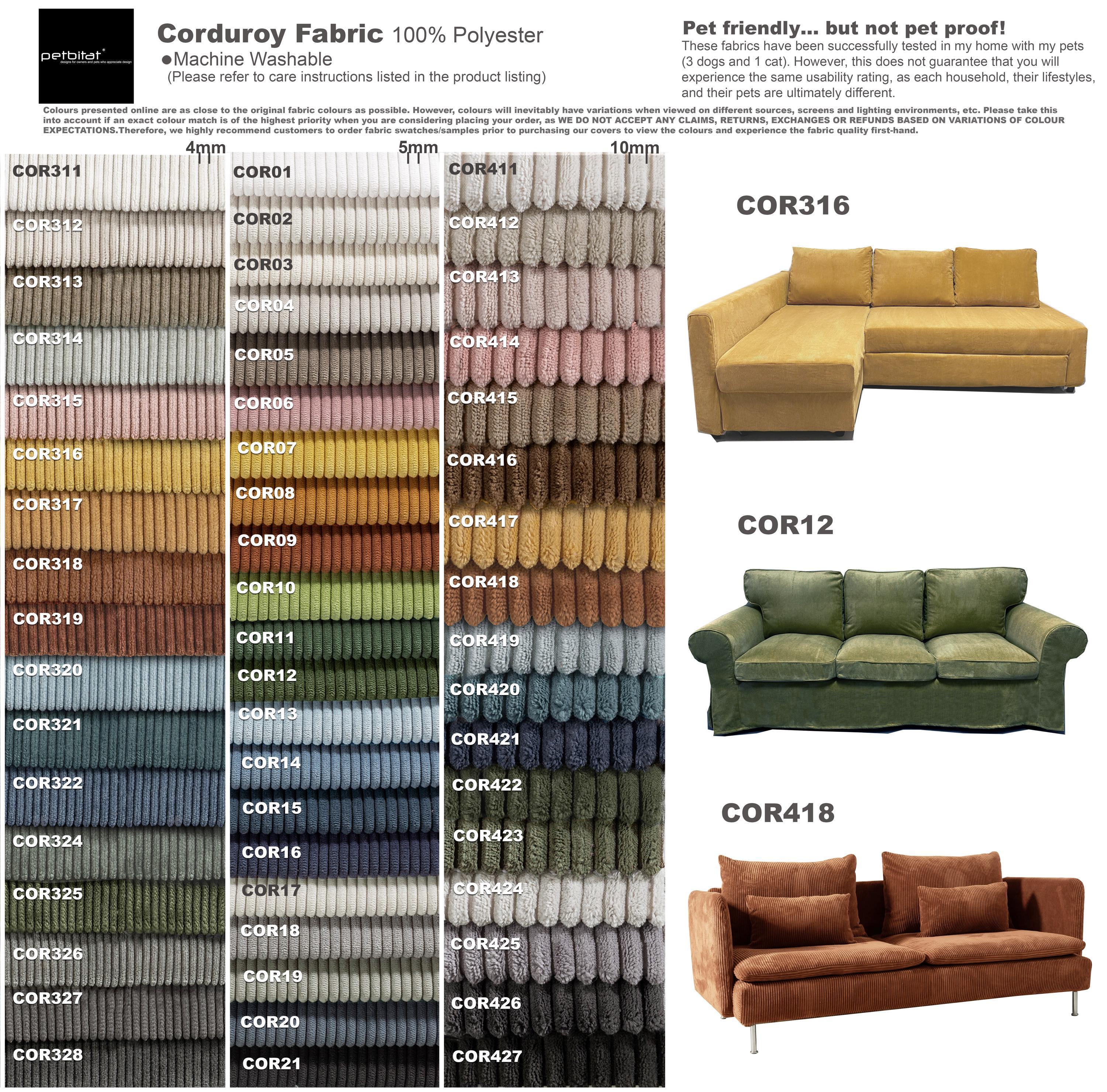 Custom Made Covers for DYVLINGE Swivel Chair