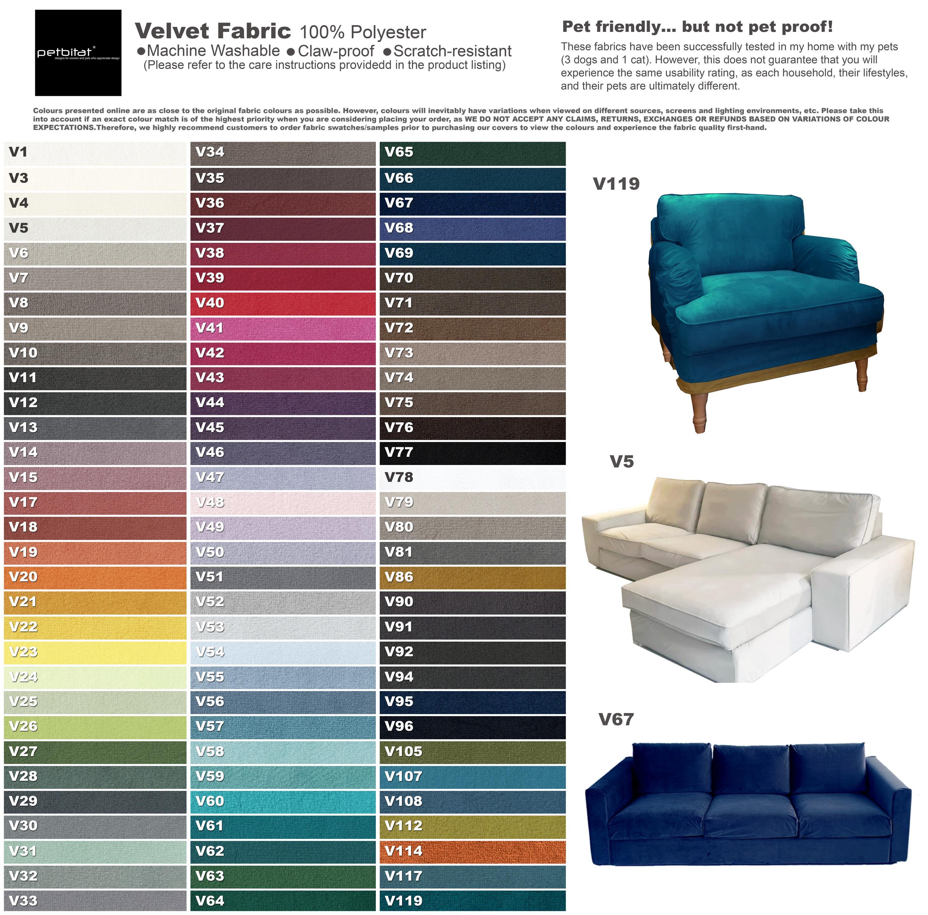 Custom Made Covers for DYVLINGE Swivel Chair