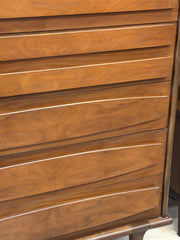 American of Martinsville Highboy Dresser Mid Century Modern Vintage