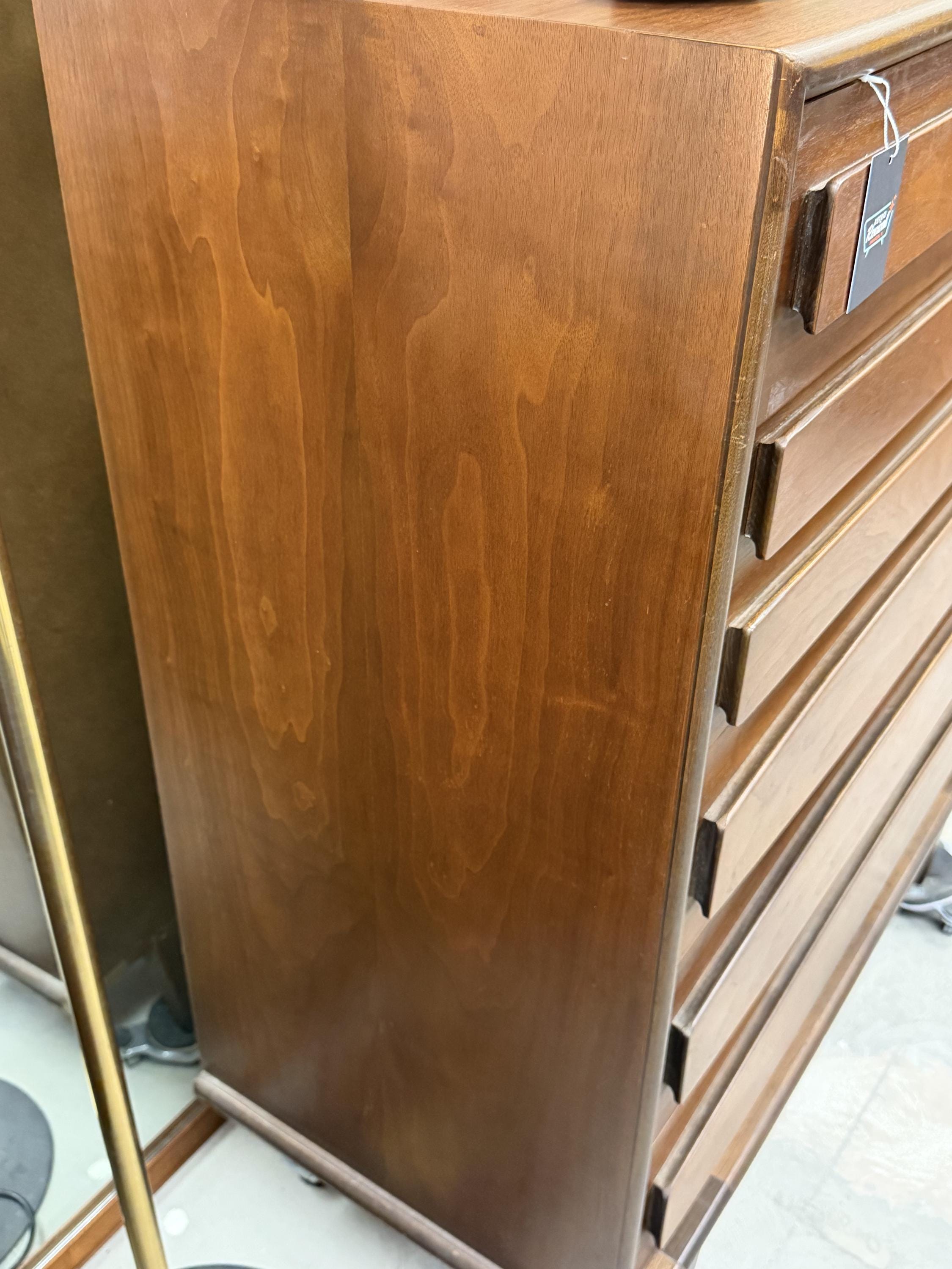American of Martinsville Highboy Dresser Mid Century Modern Vintage