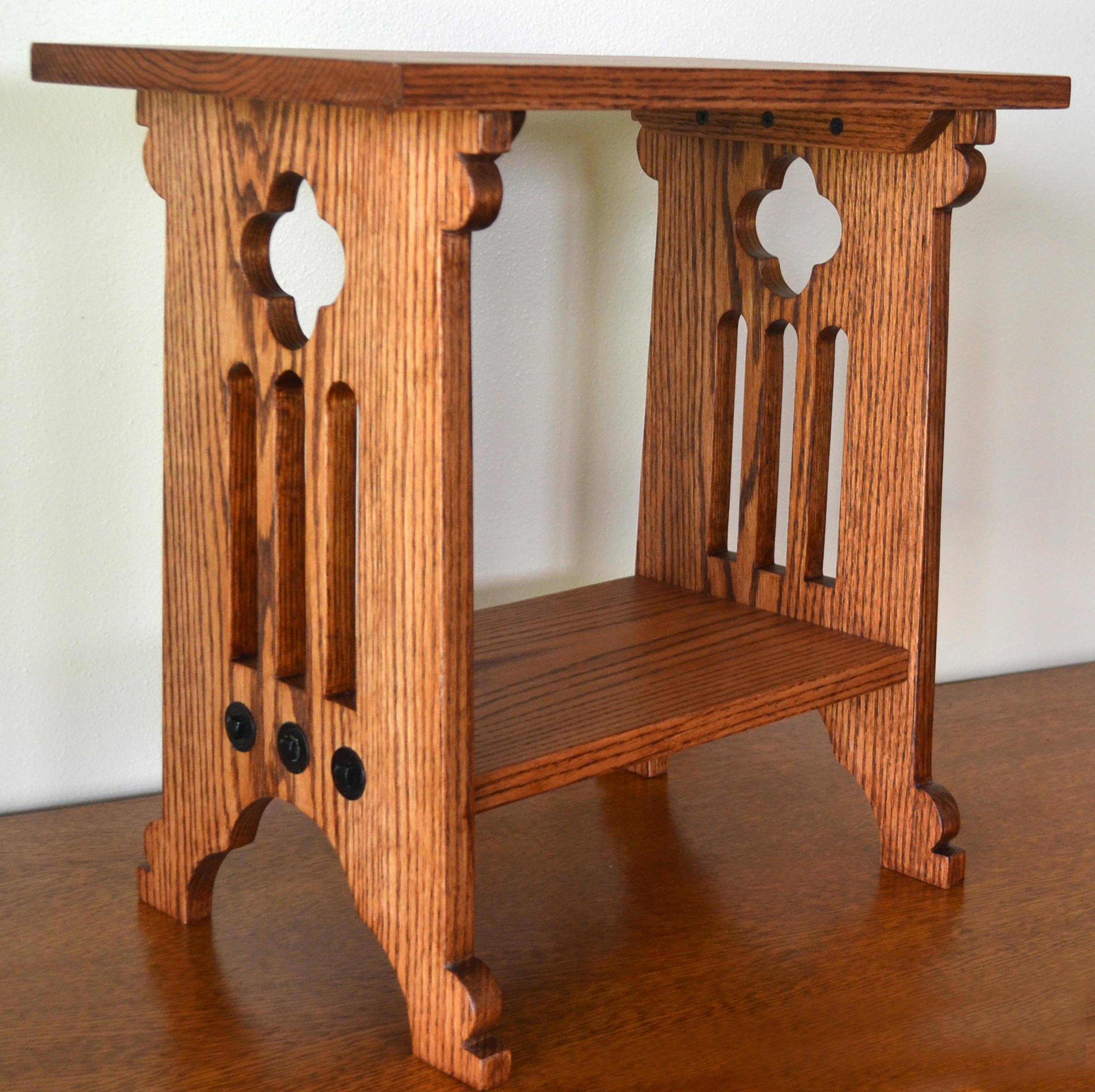 Craftsman Mission Arts & Crafts Oak Side Table