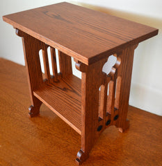 Craftsman Mission Arts & Crafts Oak Side Table